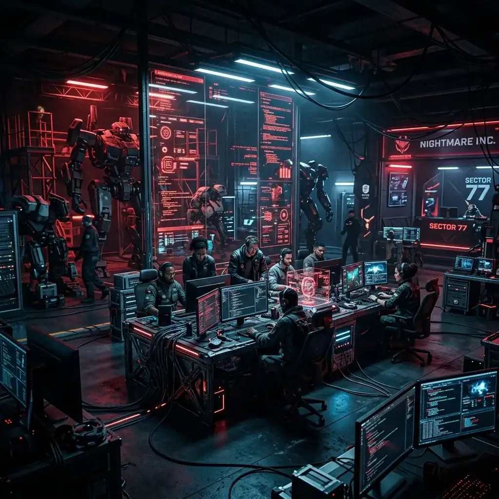 Cyberpunk Development Team at Seckin Estate Nexus