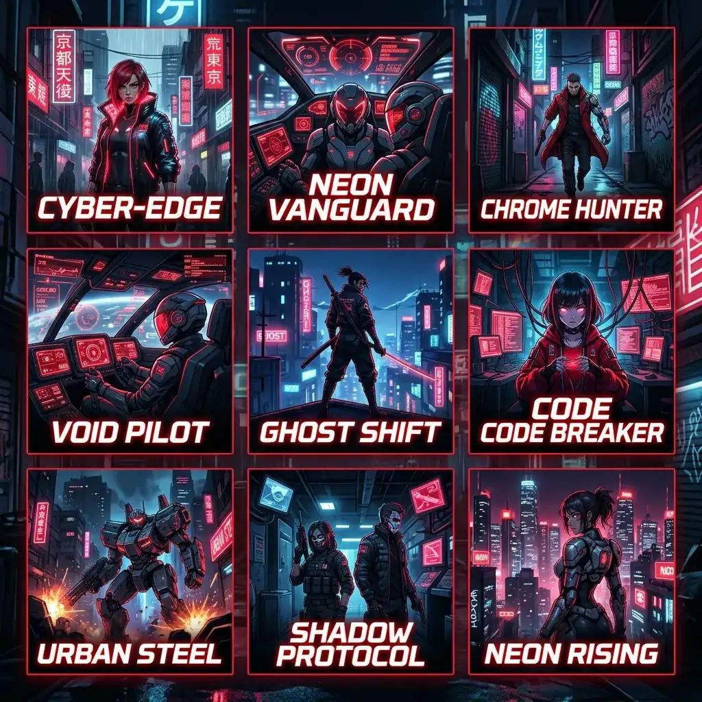 Cyberpunk Games Roster